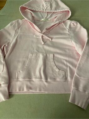 LoveShackFancy Soft Blush Hoodie, never worn